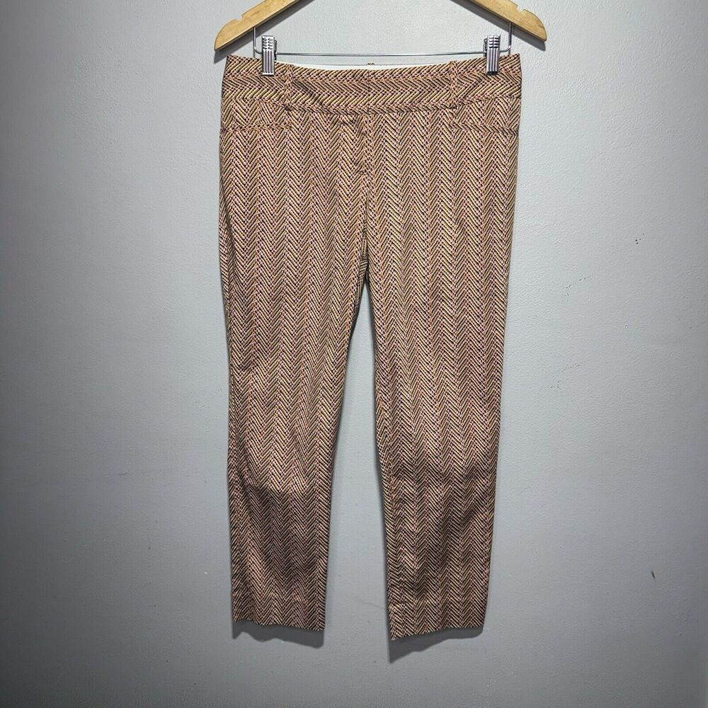 The Limited Drew Fit Ankle Pants Women’s Size 6 Herringbone Stretch - Picture 1 of 5